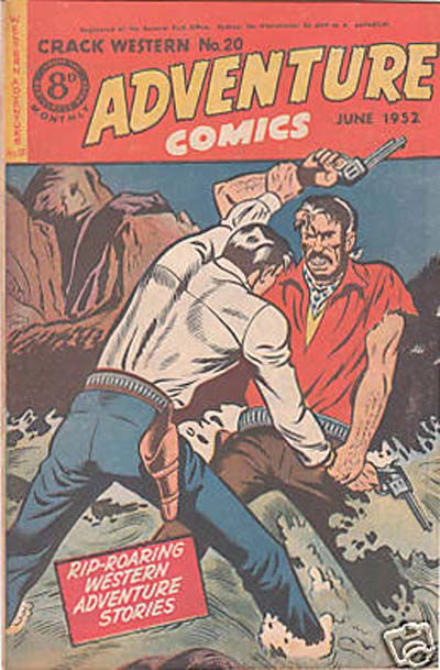 Crack Western (Red Circle, 1950 series) #20 (June 1952)