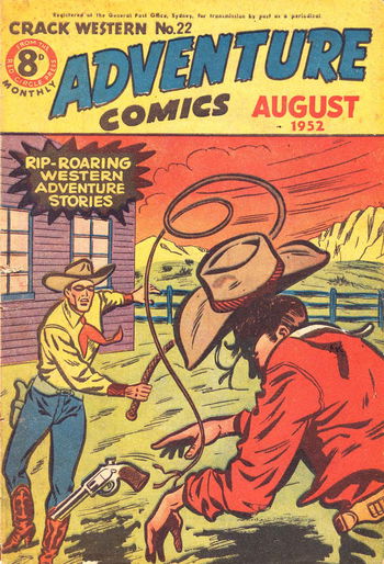 Crack Western (Red Circle, 1950 series) #22 (August 1952) — Adventure Comics