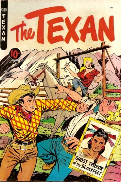 The Texan (St. John, 1948 series) #9 (August 1950)