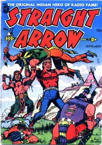 Straight Arrow (Magazine Enterprises, 1950 series) #17 (September 1951)