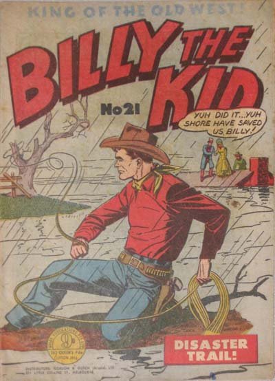 Billy the Kid (Atlas, 1957? series) #21 ([June 1957?])