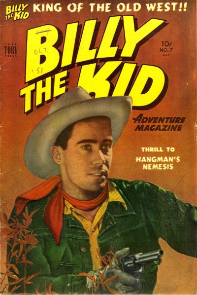 Billy the Kid Adventure Magazine (Toby, 1950 series) #7 (October-November 1951)