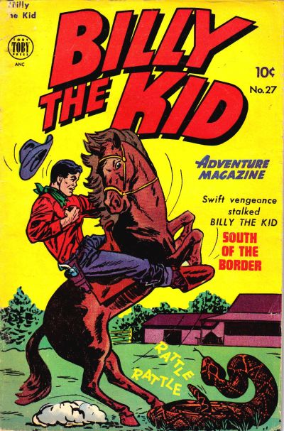 Billy the Kid Adventure Magazine (Toby, 1950 series) #27 (February-March 1955)