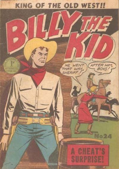 Billy the Kid (Atlas, 1957? series) #24 ([September 1957?])
