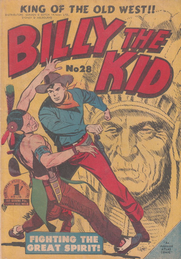 Billy the Kid (Atlas, 1957? series) #28 ([January 1958?])