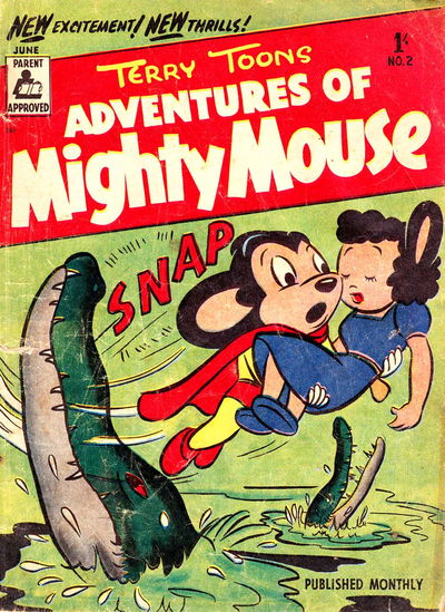 Adventures of Mighty Mouse (Rosnock, 1958 series) #2 [June 1958?]