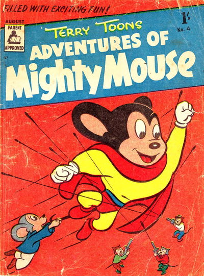 Adventures of Mighty Mouse (Rosnock, 1958 series) #4 August 1958