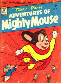 Adventures of Mighty Mouse  #4 (August 1958)