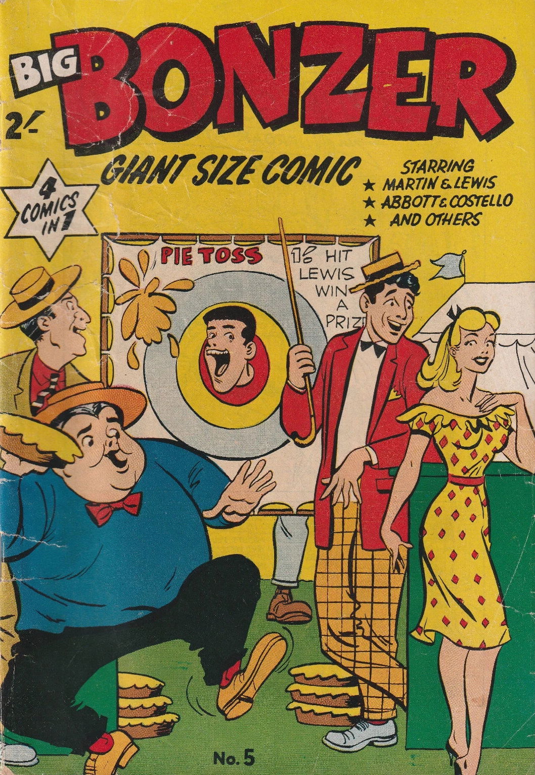 Big Bonzer Giant Size Comic (Frew, 1957? series) #5 ([1957?])
