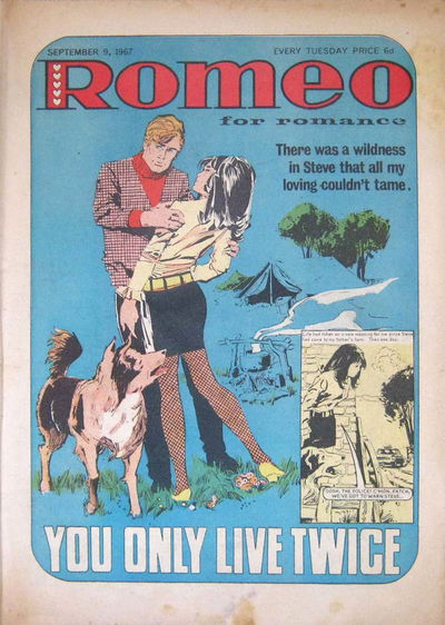 Romeo (DC Thompson, 1957? series) #? (9 September 1967)