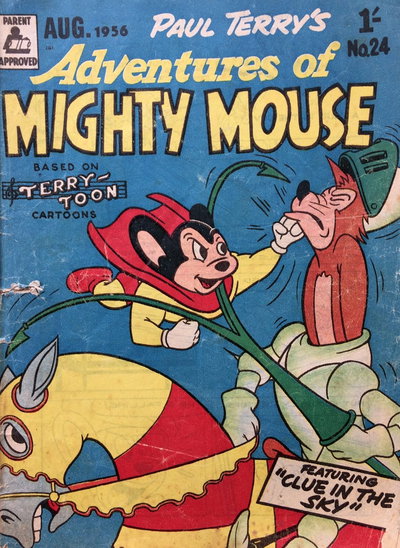 Adventures of Mighty Mouse  #24 (August 1956)