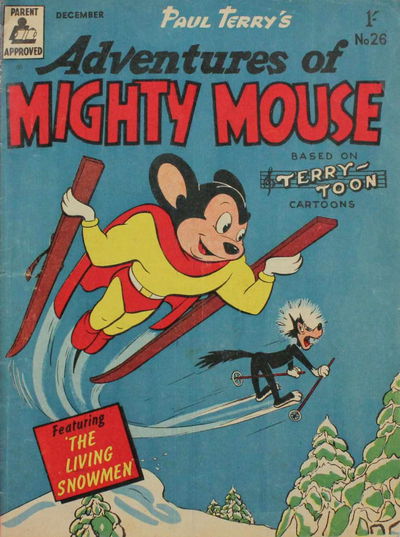 Adventures of Mighty Mouse (Rosnock, 1952 series) #26 December 1956