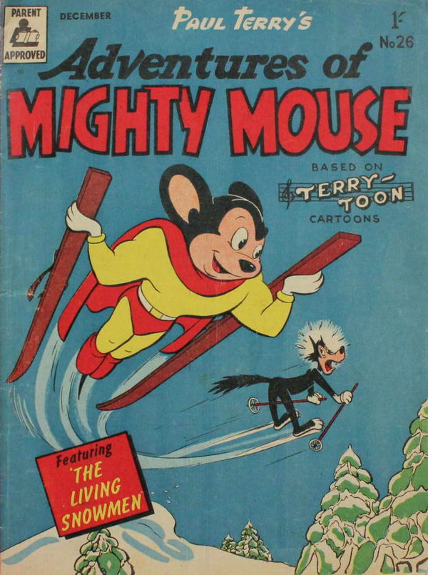 Adventures of Mighty Mouse (Rosnock, 1952 series) #26 (December 1956)