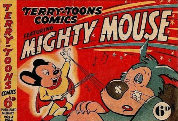 Terry-Toons Comics Featuring Mighty Mouse (Rosnock, 1949? series) v1#2 (February 1949)