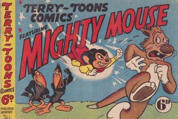 Terry-Toons Comics Featuring Mighty Mouse (Rosnock, 1949? series) v1#3 ([March 1949?]) —Mighty Mouse