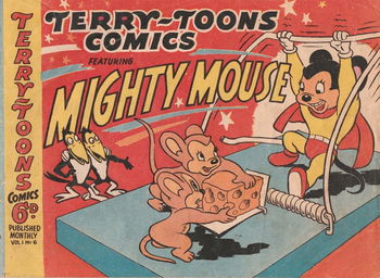 Terry-Toons Comics Featuring Mighty Mouse (Rosnock, 1949? series) v1#6 ([June 1949?])