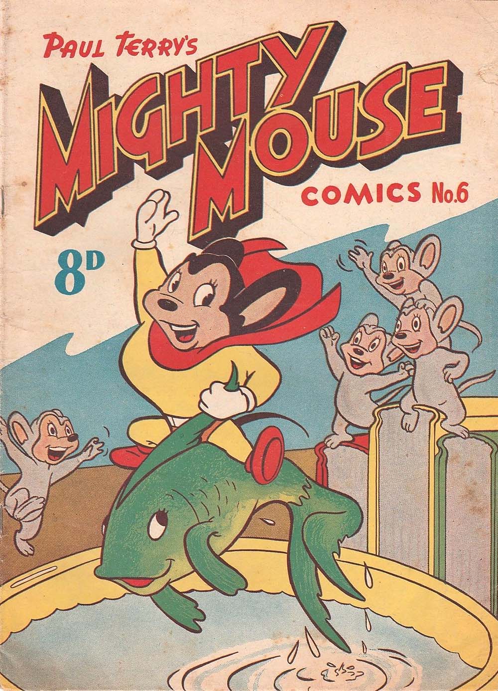 Paul Terry's Mighty Mouse Comics (Rosnock, 1950? series) #6 ([1951?])