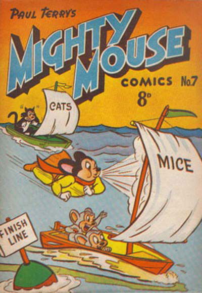 Paul Terry's Mighty Mouse Comics (Rosnock, 1950? series) #7 ([July 1951?])