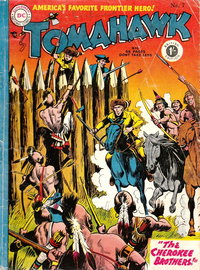 Tomahawk (Strato, 1954 series)  #7 ([July 1955?]) — The Cherokee Brothers!