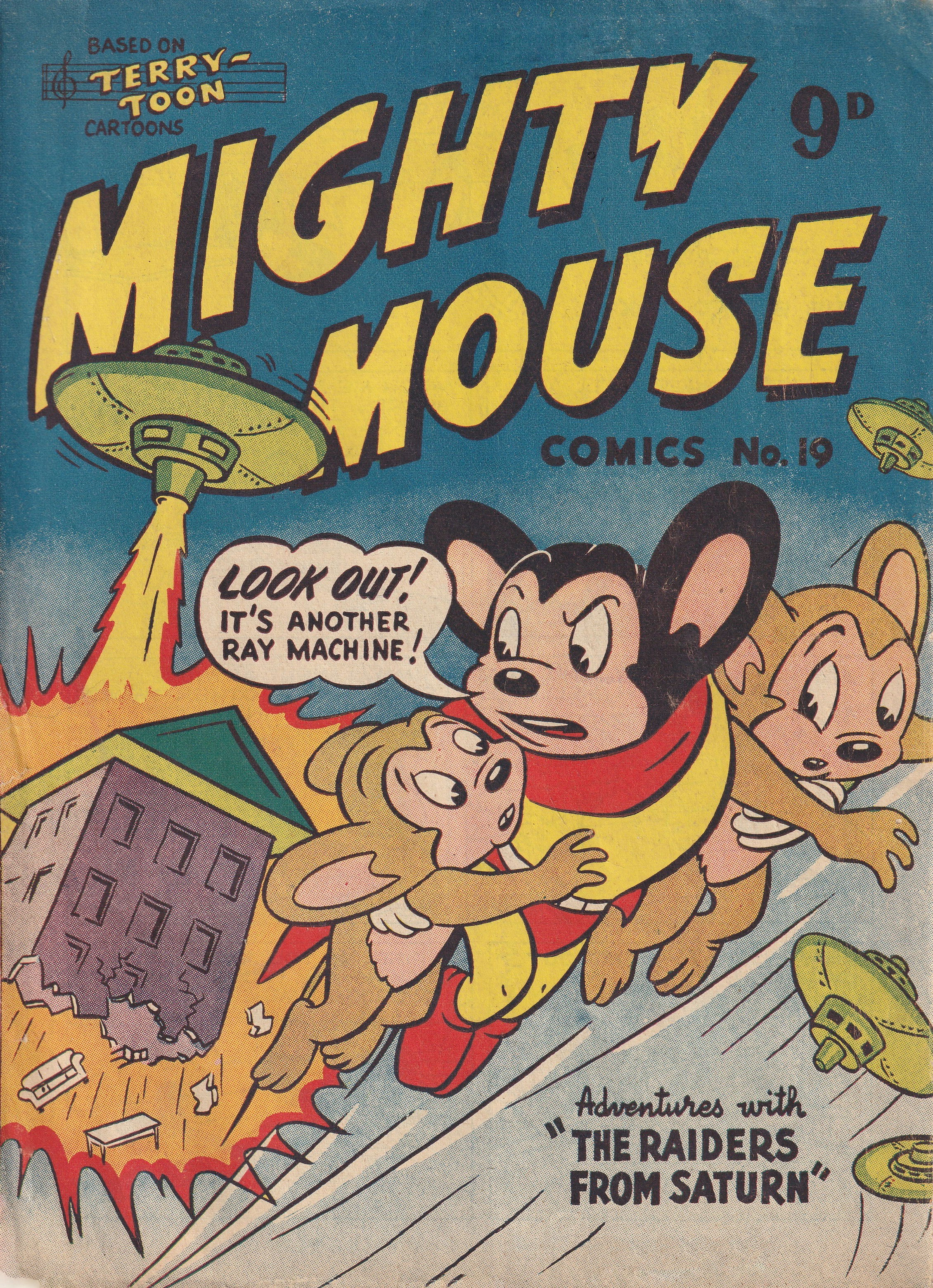Mighty Mouse Comics (Rosnock, 1952 series) #19 (July 1953?)