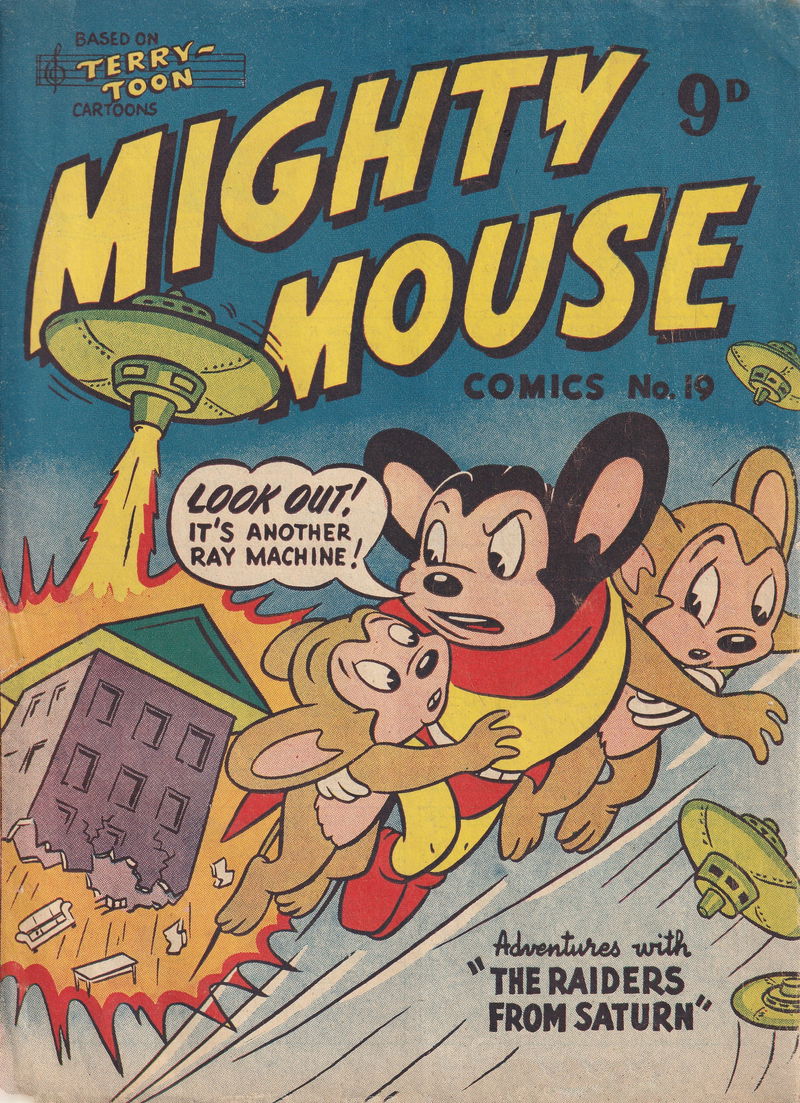 Mighty Mouse Comics (Rosnock, 1952 series) #19 (July 1953?)