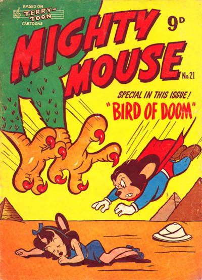 Mighty Mouse (Rosnock, 1953 series) #21 [November 1953?]