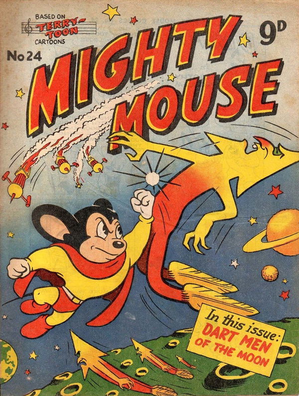 Mighty Mouse (Rosnock, 1953 series) #24 ([May 1954?])