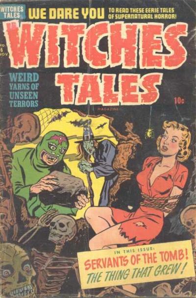 Witches Tales (Harvey, 1951 series) #6 (November 1951)