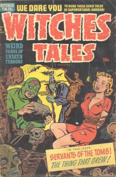 Witches Tales (Harvey, 1951 series) #6 (November 1951)