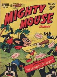 Mighty Mouse (Rosnock, 1953 series) #29 April 1955