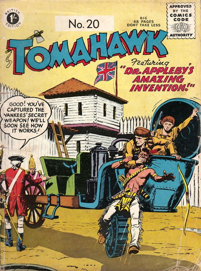 Tomahawk (Strato, 1954 series) #20 [March 1957?]