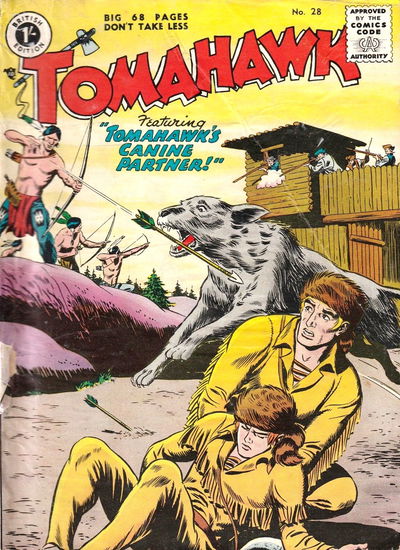 Tomahawk (Strato, 1954 series) #28 [March 1958?]