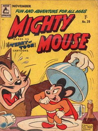 Mighty Mouse (Rosnock, 1953 series)  #39 (November 1956)