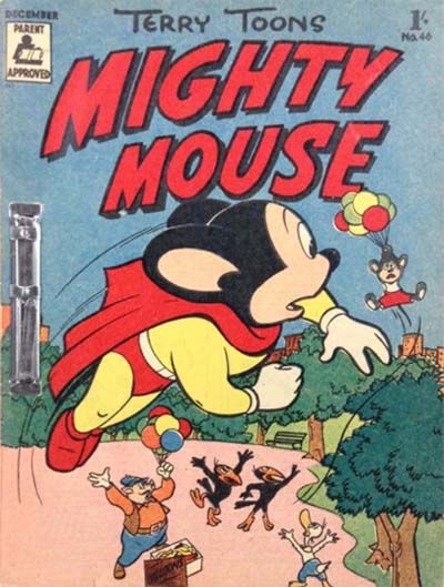 Mighty Mouse (Rosnock, 1953 series) #46 — Terry Toons Mighty Mouse December 1957