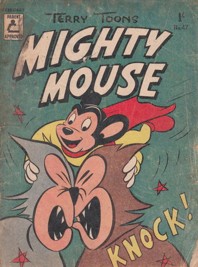 Mighty Mouse (Rosnock, 1953 series) #47 February 1958