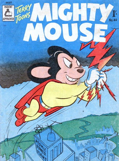 Mighty Mouse (Rosnock, 1953 series) #49 May 1958