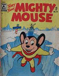 Mighty Mouse (Rosnock, 1953 series)  #50 (July 1958)