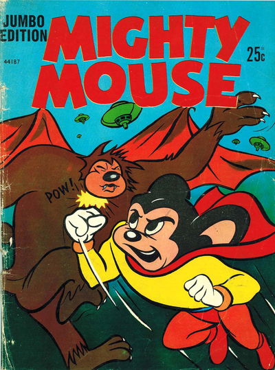 Mighty Mouse Jumbo Edition (Jubilee/South Pacific, 1974) #44187 November 1974