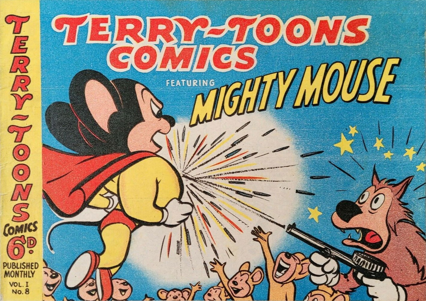 Terry-Toons Comics Featuring Mighty Mouse (Rosnock, 1949? series) v1#8 ([May 1949?])