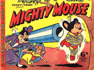 Terry-Toons Presents Mighty Mouse Comics (Rosnock, 1950? series) v1#13 — Terry-Toons presents Mighty Mouse 1950