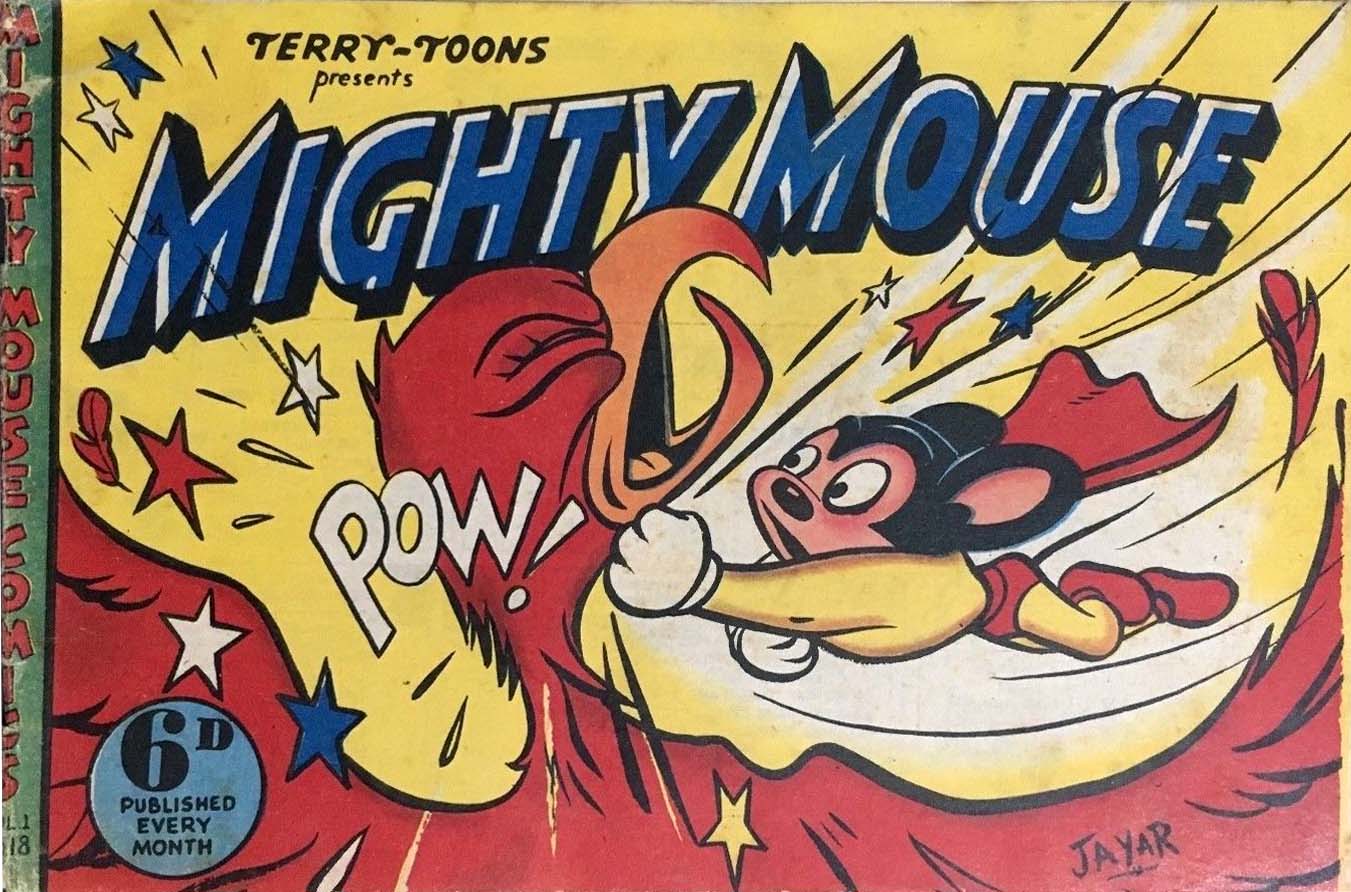 Terry-Toons Presents Mighty Mouse (Rosnock, 1950? series) v1#18 — Terry-Toons Presents Mighty Mouse ([March 1950?])