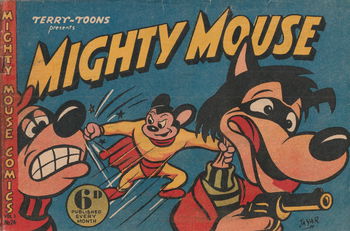Terry-Toons Presents Mighty Mouse Comics (Rosnock, 1950? series) v1#24 ([1950?]) —Terry-Toons Presents Mighty Mouse