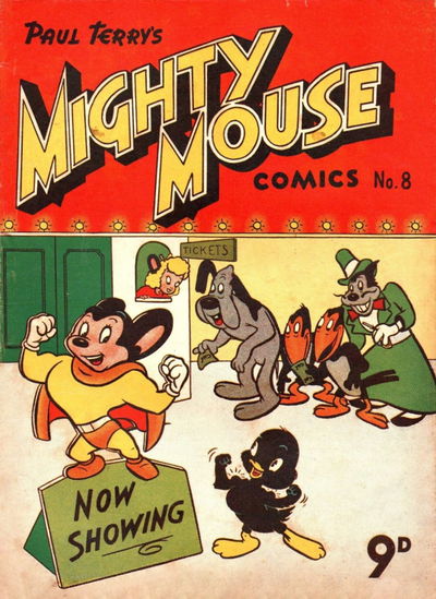 Paul Terry's Mighty Mouse Comics (Rosnock, 1950? series) #8 [September 1951?]