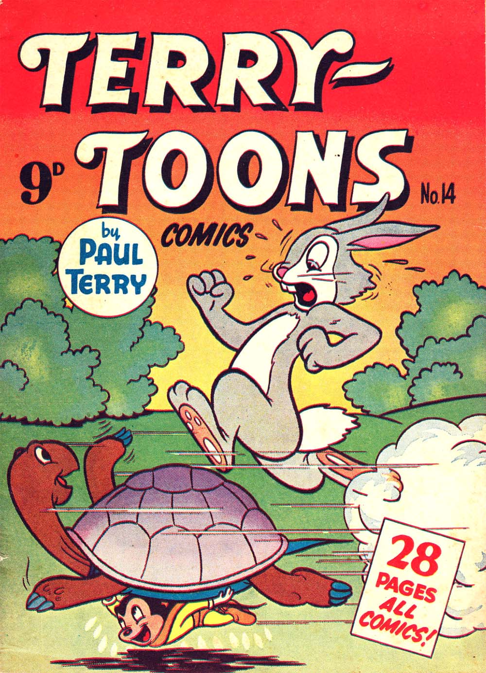 Terry-Toons Comics (Rosnock, 1950 series) #14 ([July 1952?])