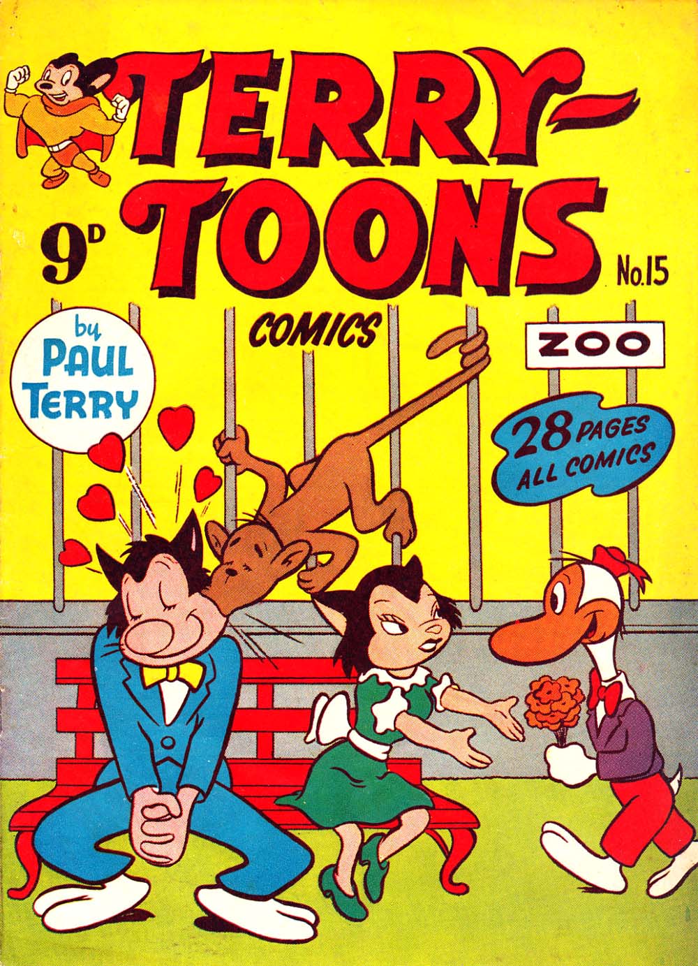 Terry-Toons Comics (Rosnock, 1950 series) #15 ([September 1952?])