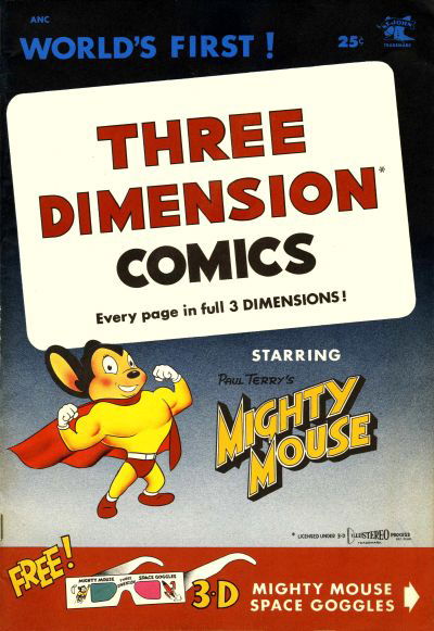 Three Dimension Comics (St. John, 1953 series) #1 September 1953