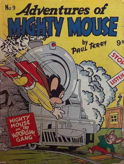 Adventures of Mighty Mouse (Rosnock, 1952 series) #9 [March 1954?]