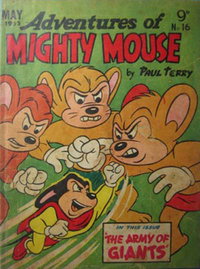Adventures of Mighty Mouse  #16 (May 1955)