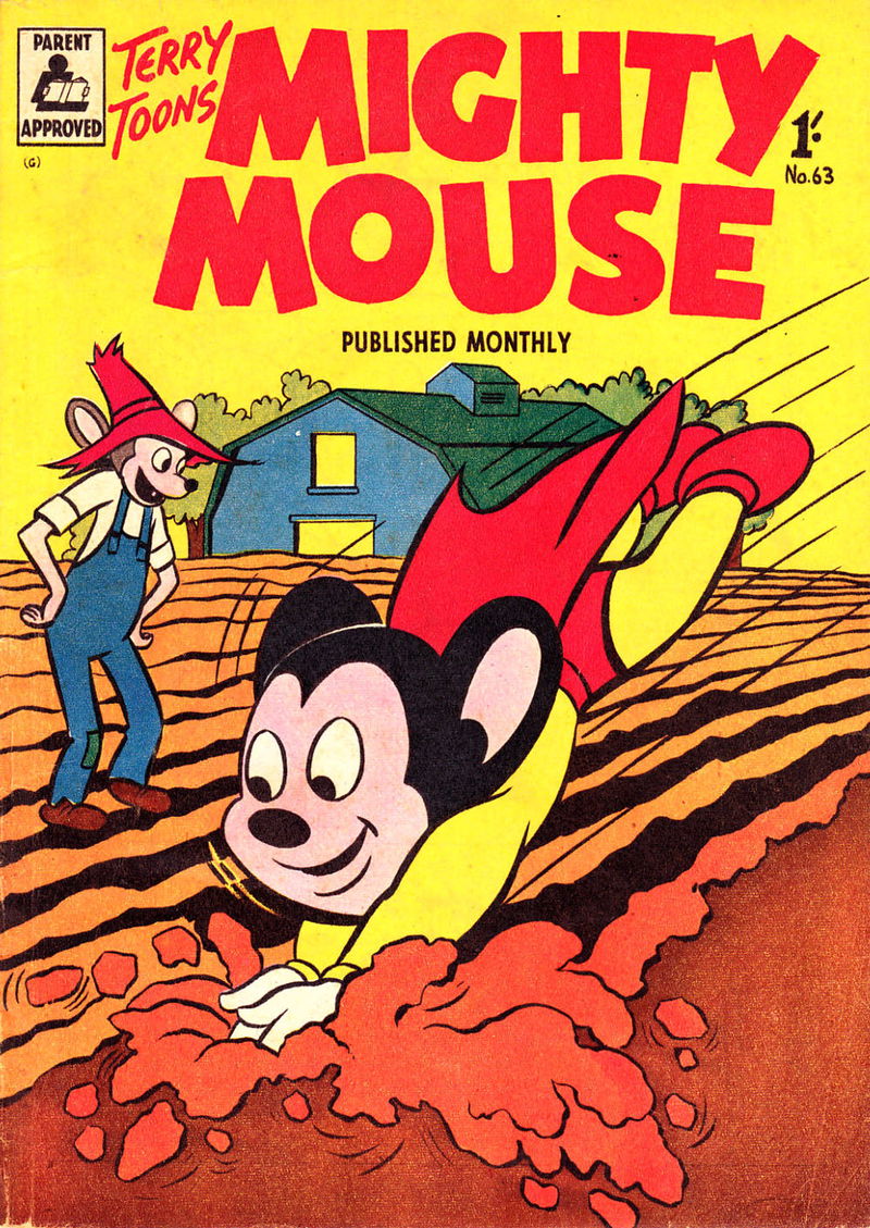 Mighty Mouse (Rosnock, 1953 series) #63 (August 1959)