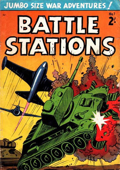 Battle Stations (Barmor, 1959? series) #1 ([January 1959?])